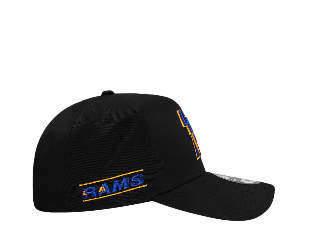 New Era Los Angeles Rams City Originals Black 9Forty A Frame Snapback Gorra