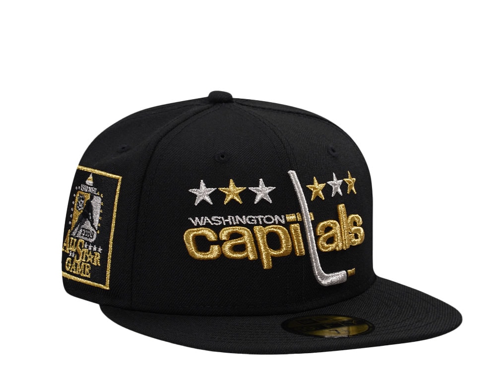 New Era Washington Capitals All Star Game 1982 Metallic Wool Prime Edition 59Fifty Fitted Gorra
