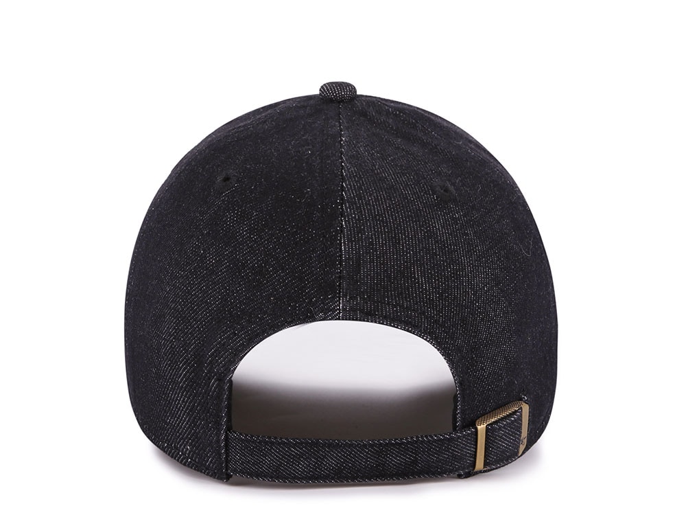 47Brand New York Yankees Black Lennon Edition Clean Up Strapback Gorra