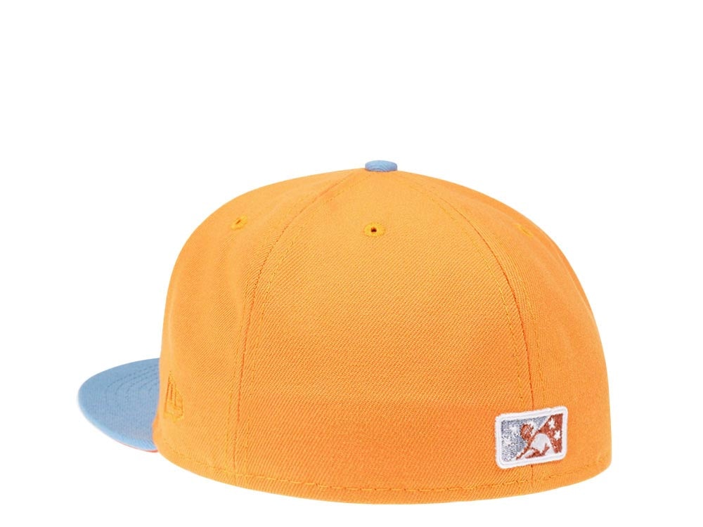 New Era Buffalo Bisons 25th Anniversary Iced Orange Prime Edition 59Fifty Fitted Gorra