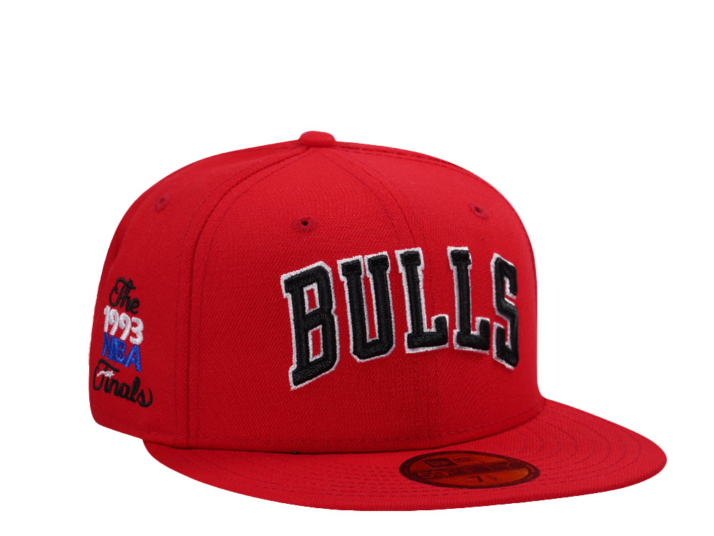 New Era Chicago Bulls NBA Finals 1993 Red Prime Edition 59Fifty Fitted Gorra