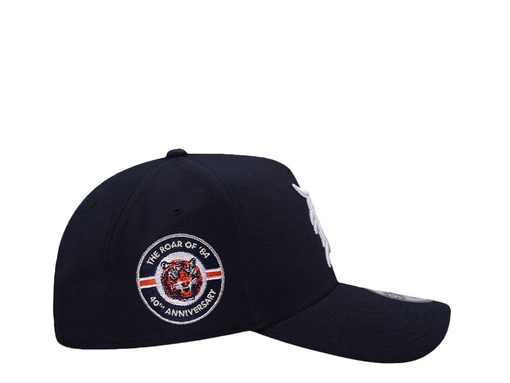 New Era Detroit Tigers 40th Anniversary Navy Prime Edition 9Forty A Frame Snapback Gorra
