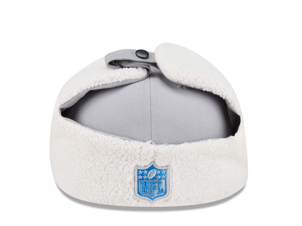 New Era Detroit Lions Classic Gray 59Fifty Dogear Fitted Gorra