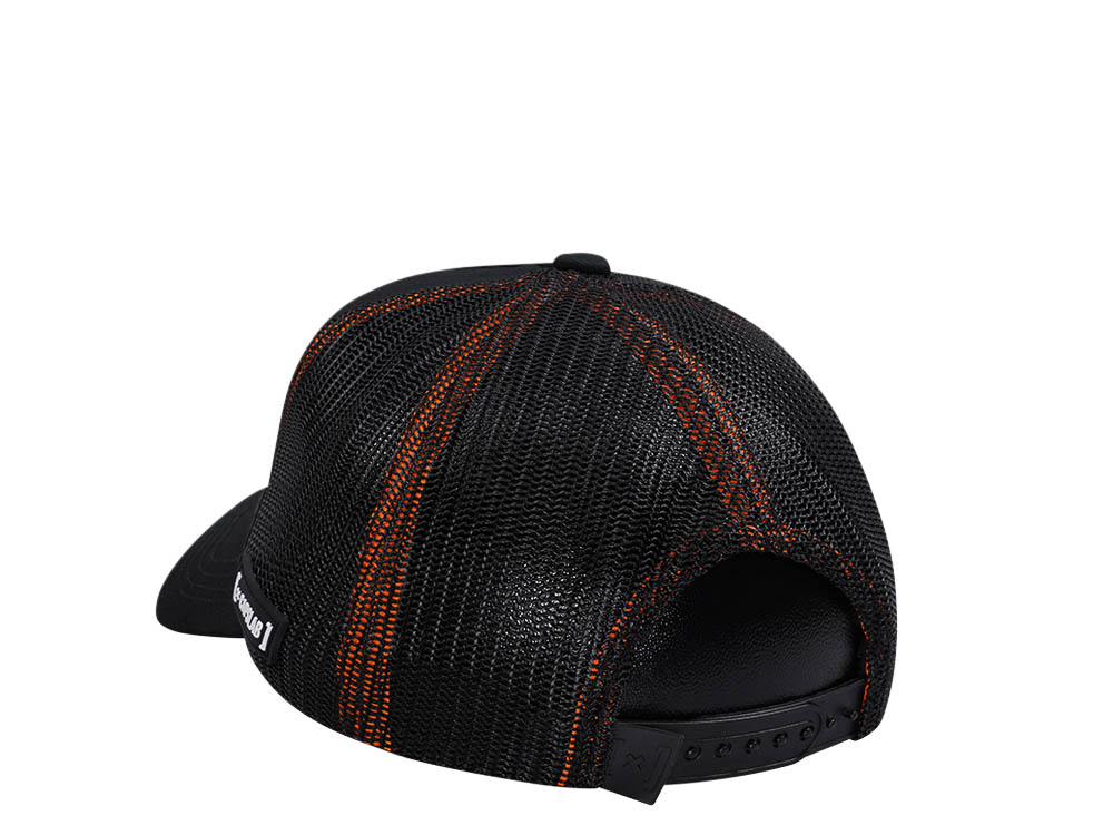 Capslab Looney Tunes Yosemite Sam Black Trucker Snapback Gorra