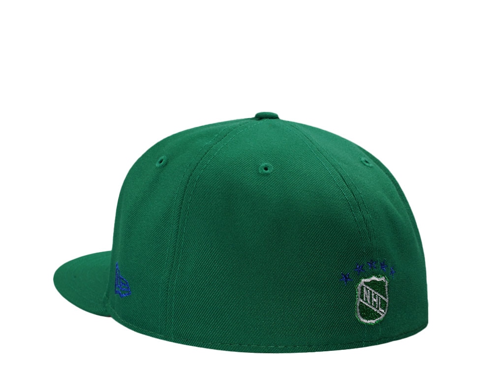 New Era Hartford Whalers 10th Anniversary Green Edition 59Fifty Fitted Gorra
