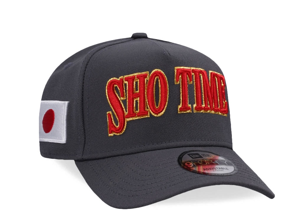 New Era Los Angeles Dodgers Sho Time Japan Gray Prime Edition 9Forty A Frame Snapback Gorra