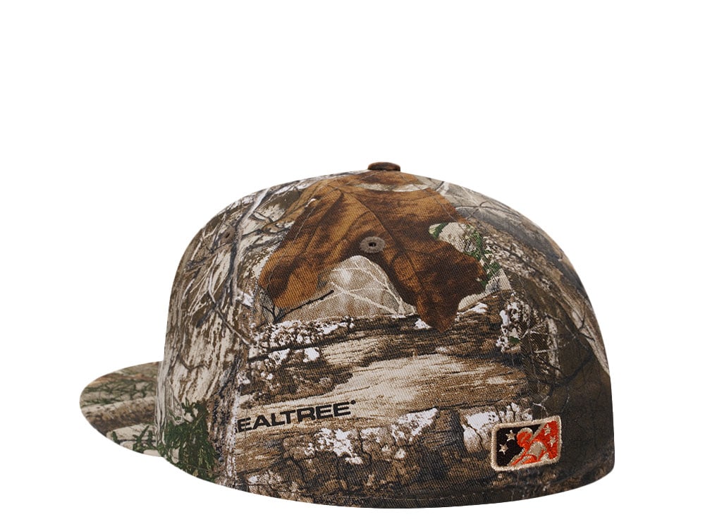 New Era Carolina Mudcats Realtree Edition 59Fifty Fitted Gorra