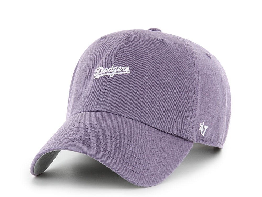 47Brand Los Angeles Dodgers Iris Base Runner Edition Clean Up Strapback Gorra