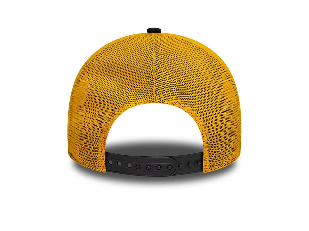 New Era Beat The Heat Summer Patch Black 9Forty A Frame Trucker Snapback Gorra