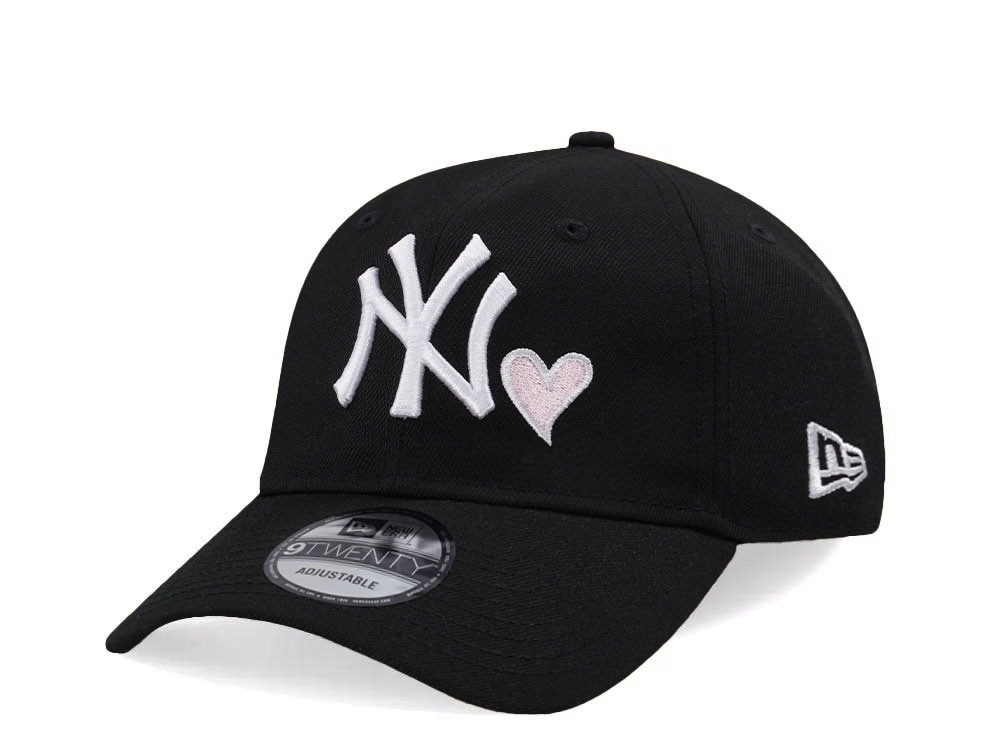 New Era New York Yankees Pink Heart Prime Edition 9Twenty Strapback Gorra