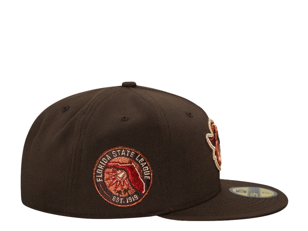 New Era Daytona Cubs Walnut Metallic Prime Edition 59Fifty Fitted Gorra