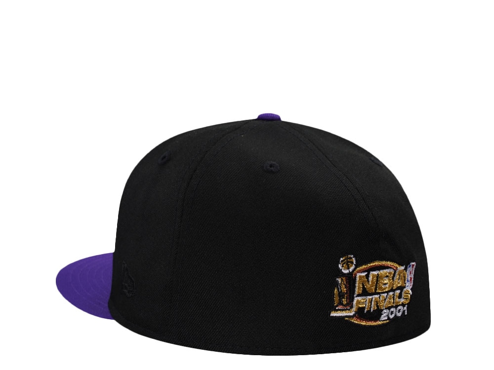 New Era Los Angeles Lakers NBA Finals Black Two Tone Edition 59Fifty Fitted Gorra