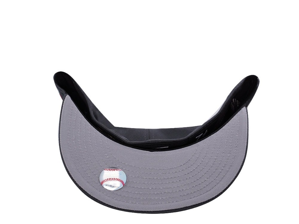 New Era Anaheim Angels 40th Anniversary Dark Gray Prime Edition 59Fifty Fitted Gorra