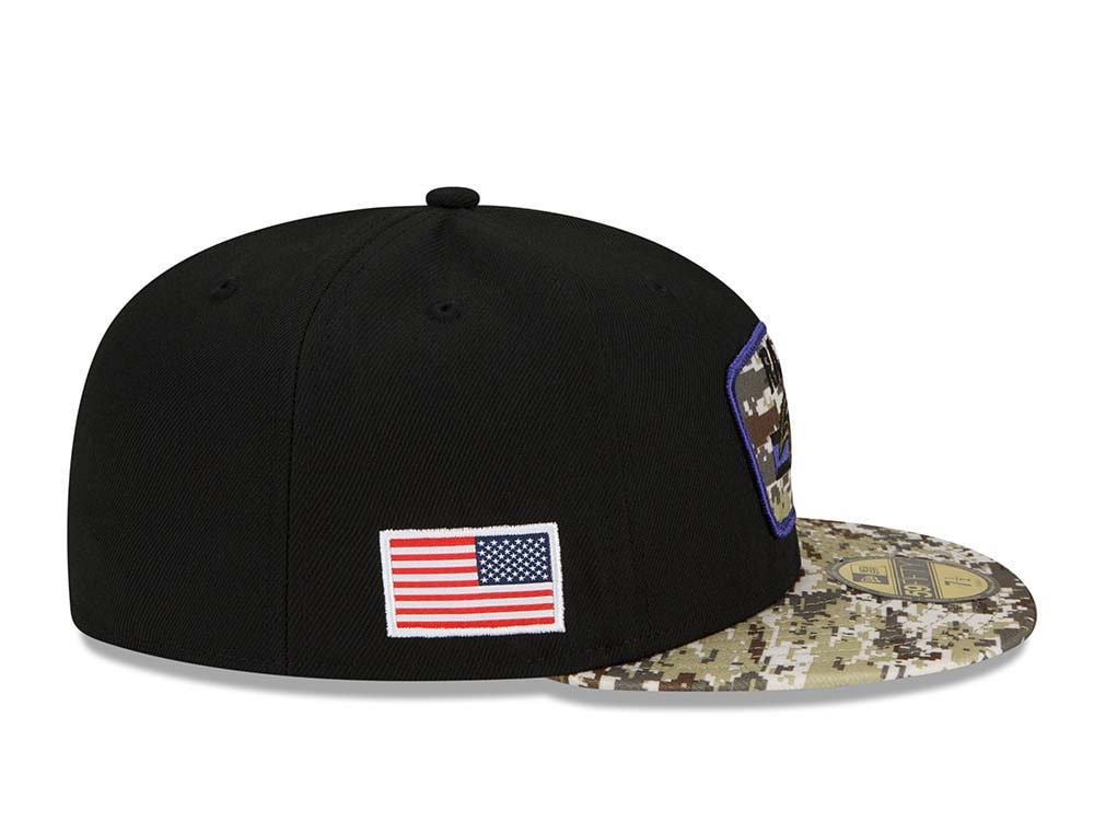 New Era Baltimore Ravens Salute to Service 21 59Fifty Fitted Gorra