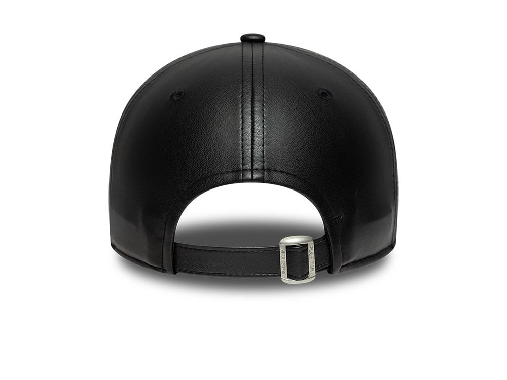 New Era Ac Milan Faux Leather Black Prime Edition 9Forty Adjustable Gorra