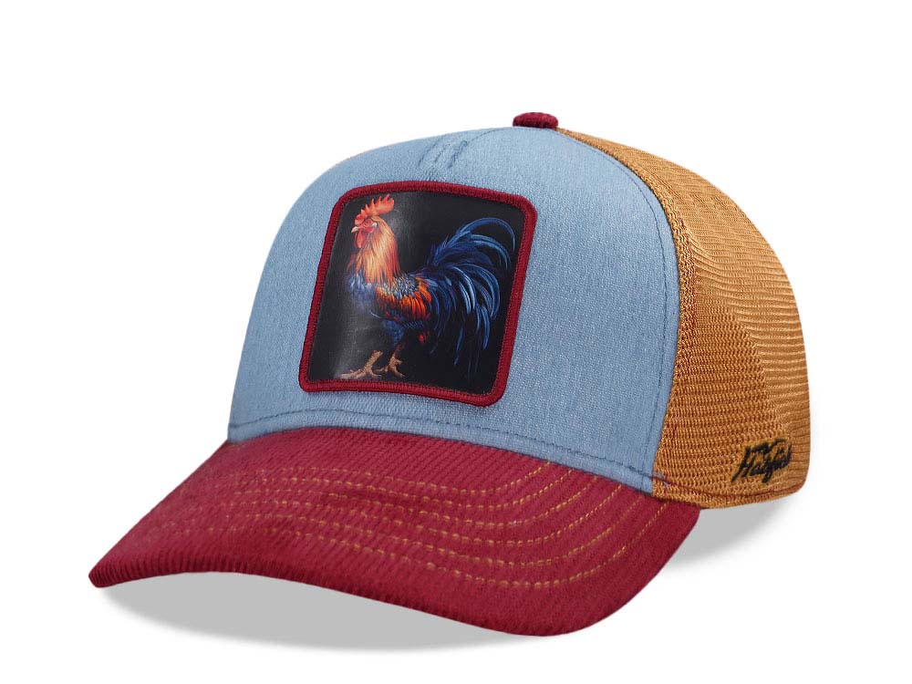 Hatfield Rooster Black Trucker Snapback Gorra