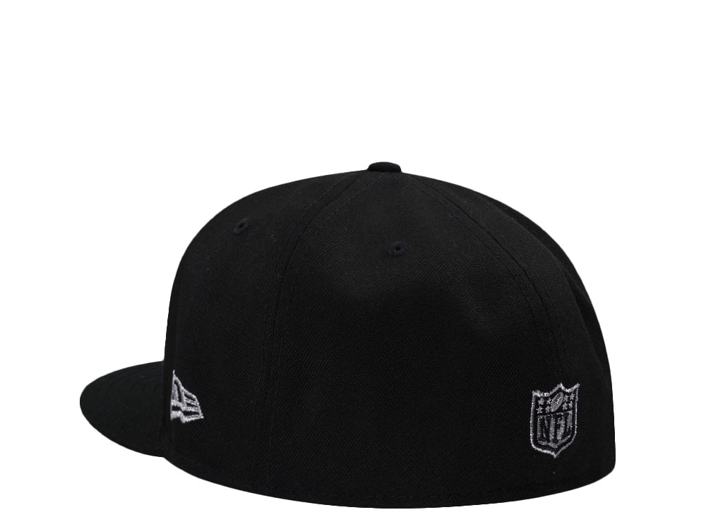 New Era Las Vegas Raiders Super Bowl XI Script Black Prime Edition 59Fifty Fitted Gorra