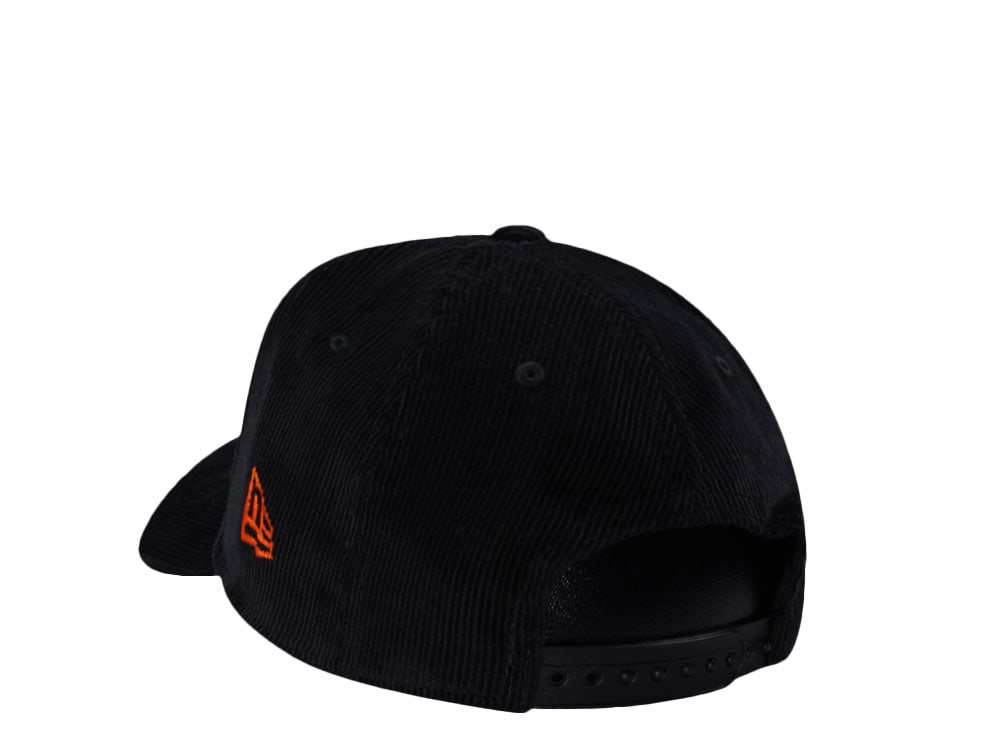 New Era San Francisco Giants All Star Game 1984 Black Throwback Corduroy Edition 9Forty A Frame Snapback Gorra