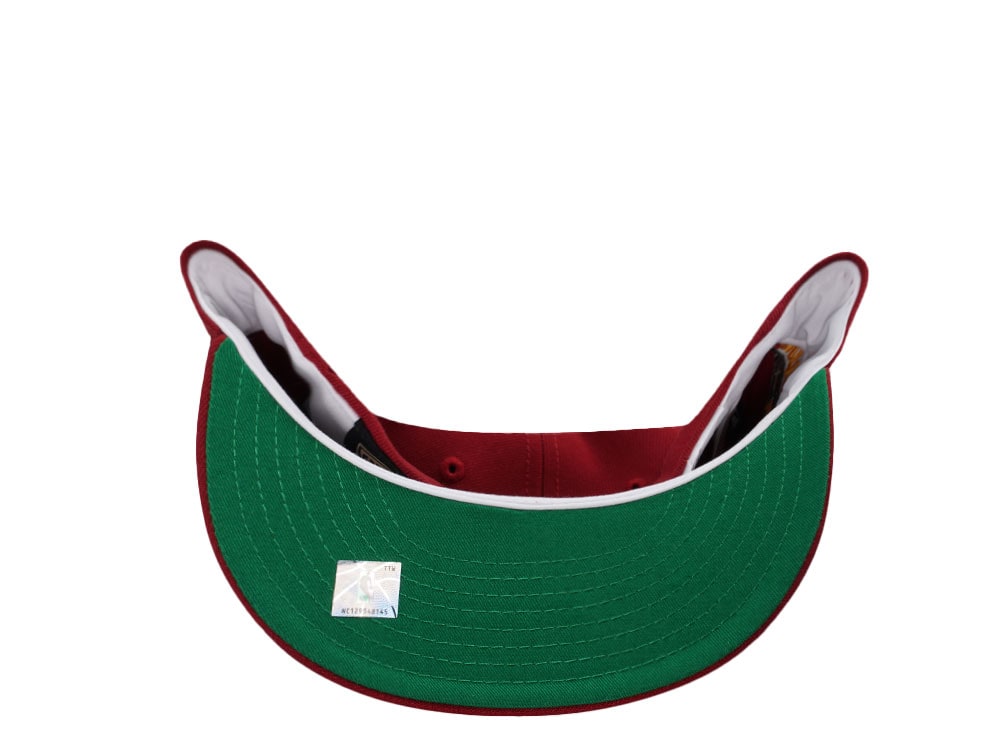 New Era Seattle Supersonics Western Conference Red Prime Edition 59Fifty Fitted Gorra