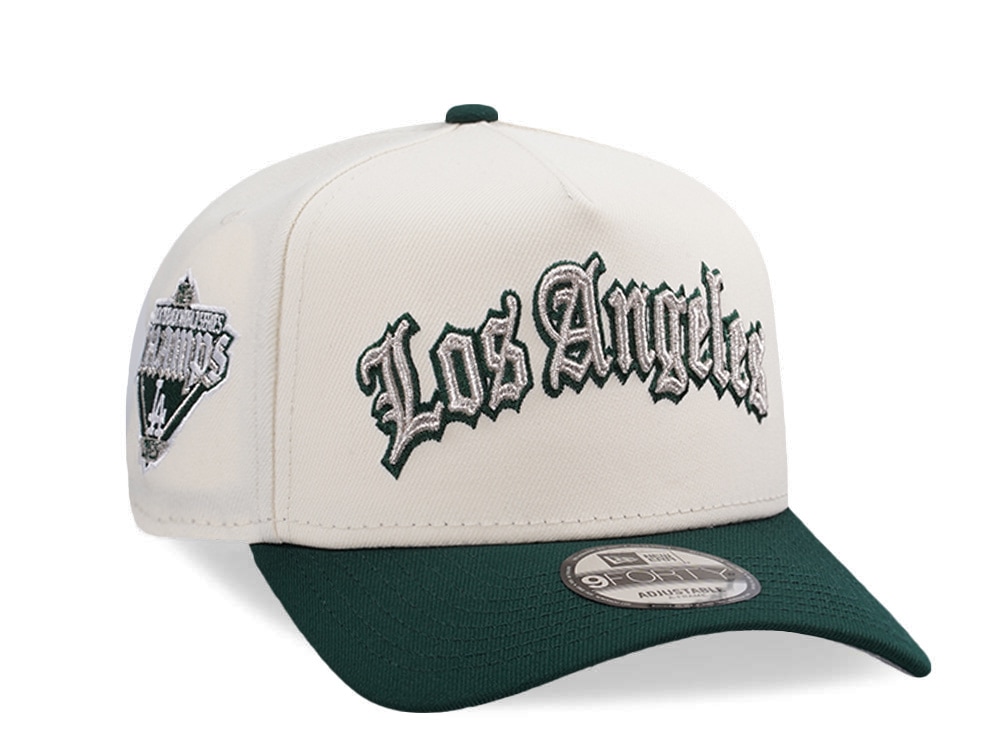 New Era Los Angeles Dodgers World Series 2025 Chrome Two Tone Edition 9Forty A Frame Snapback Gorra