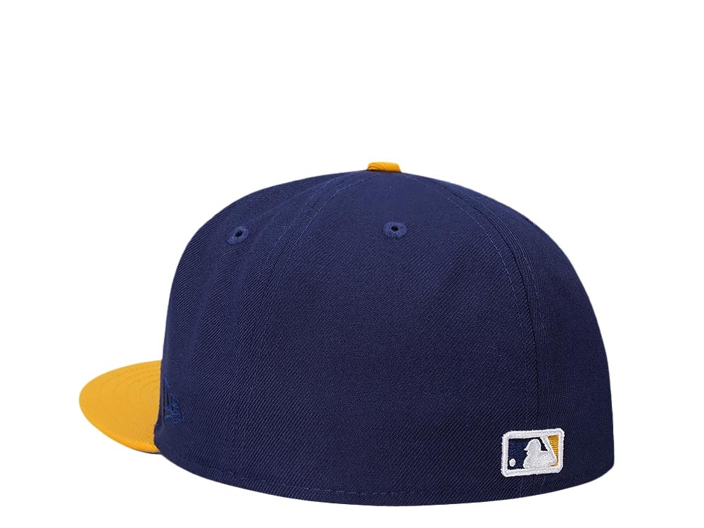 New Era Milwaukee Brewers 50th Anniversary Two Tone Classic Edition 59Fifty Fitted Gorra