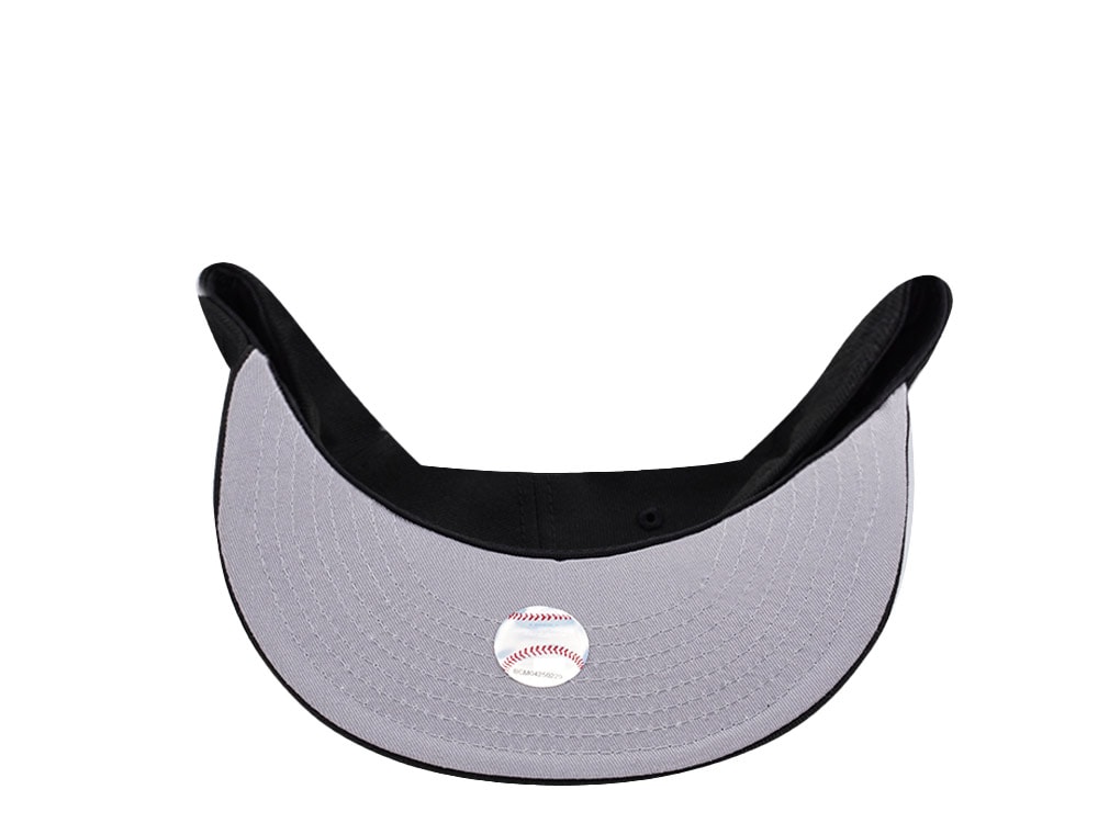 New Era New York Yankees 27x World Champions Metallic Pewter Black Prime Edition 59Fifty Fitted Gorra