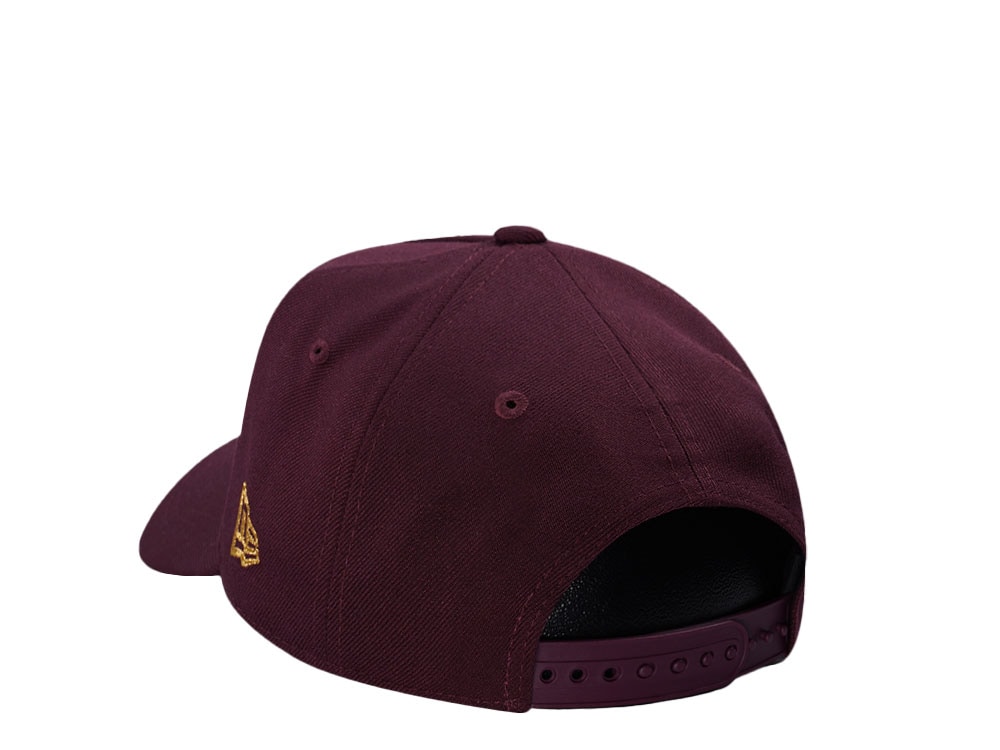 New Era Chicago Bulls 6x Champs Maroon Prime Edition 9Forty A Frame Snapback Gorra
