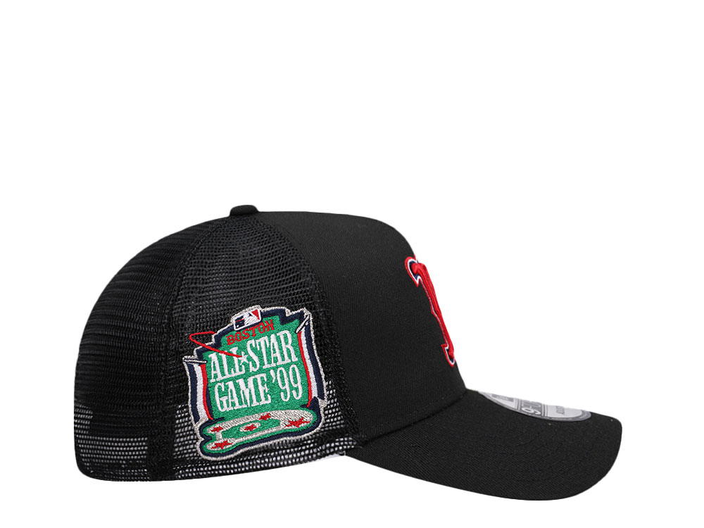 New Era Boston Red Sox All Star Game 1999 Black Edition 9Forty A Frame Trucker Snapback Gorra