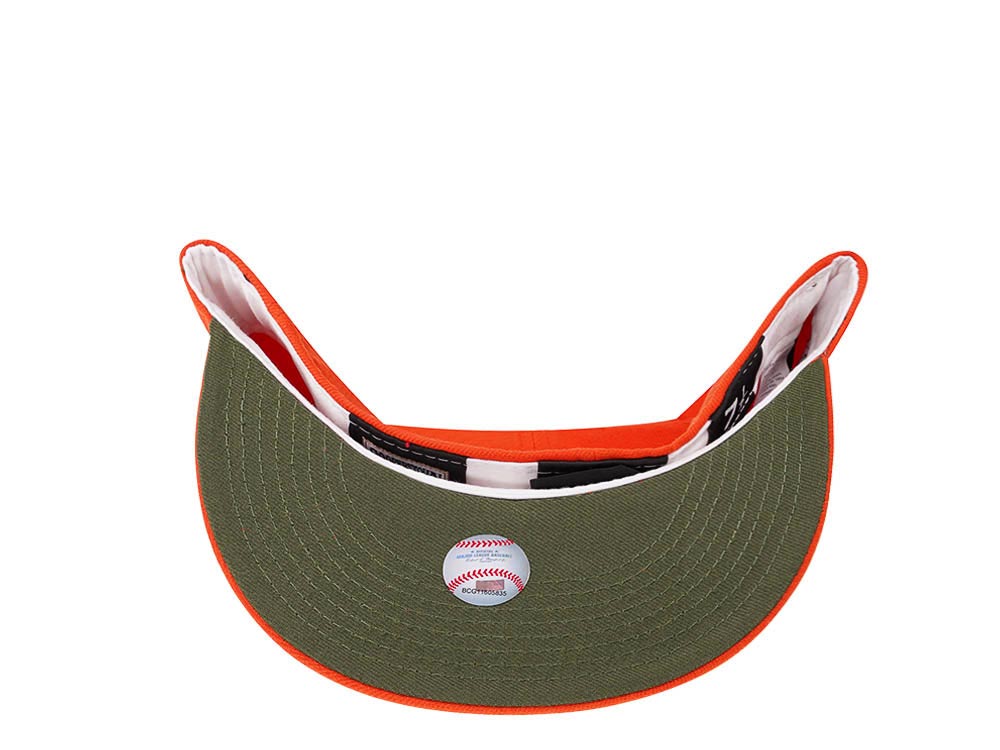 New Era Houston Astros All Star Game 1986 Orange Green Edition 59Fifty Fitted Gorra