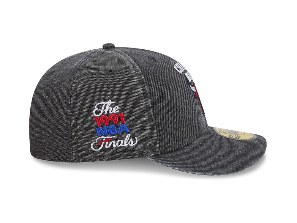 New Era Chicago Bulls NBA Finals 1991 HWC Charcoal Edition 59Fifty Fitted Gorra