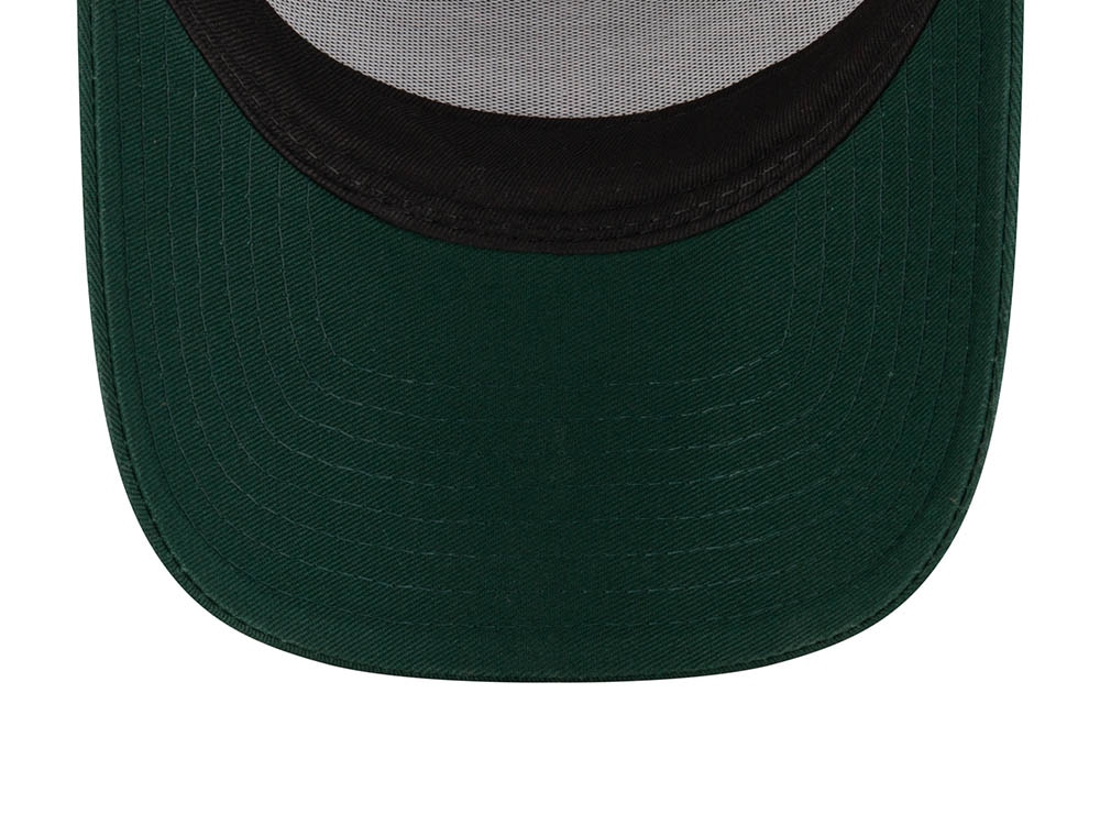 New Era Sport Fishing Patch Green 9Forty A Frame Trucker Snapback Gorra