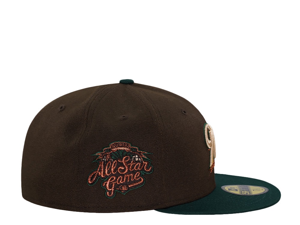 New Era Milwaukee Brewers All Star Game 2002 Forest Two Tone Edition 59Fifty Fitted Gorra