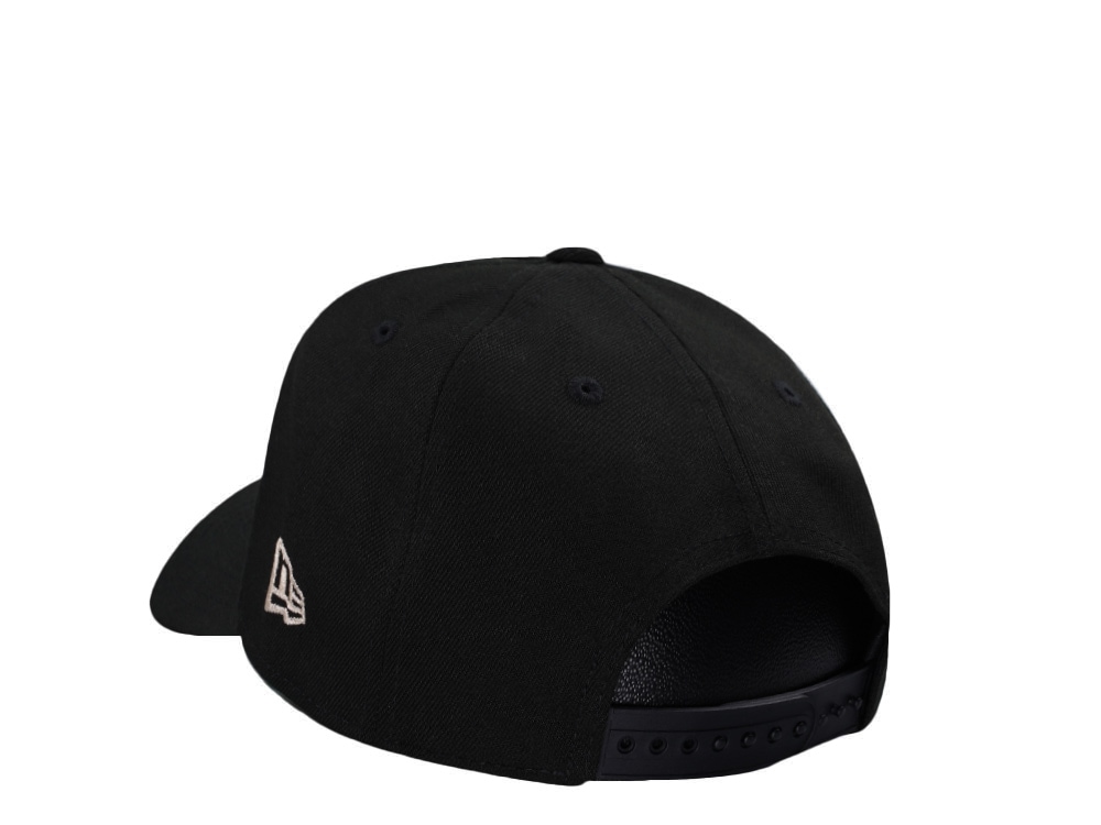 New Era Houston Astros 50th Anniversary Black Throwback Edition 9Forty A Frame Snapback Gorra