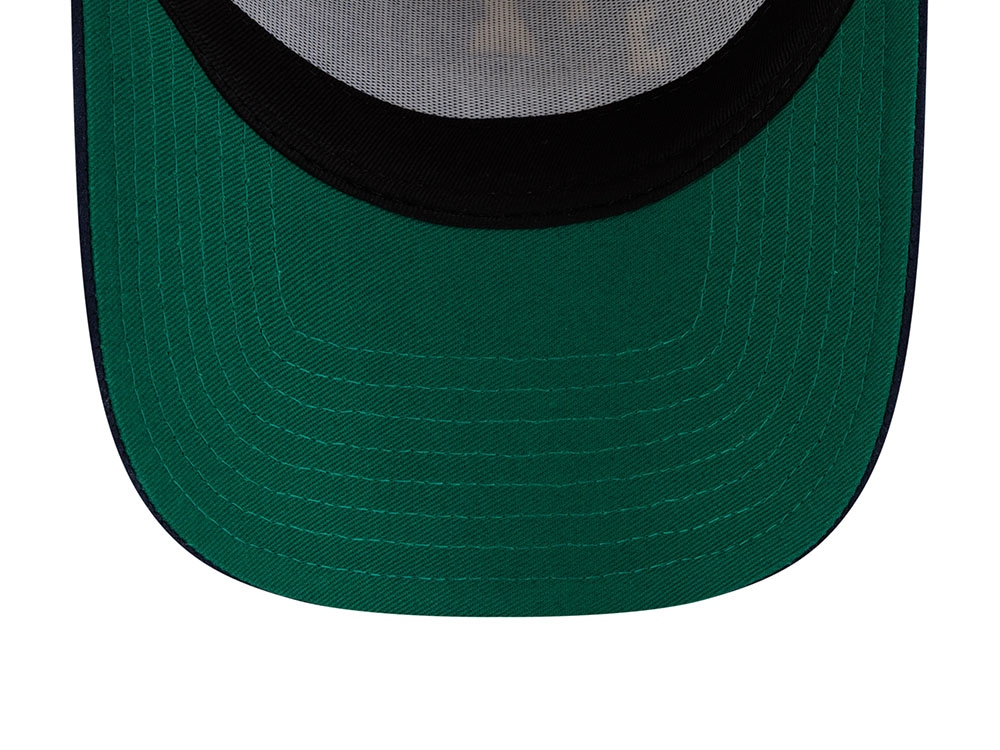 New Era New York Yankees Wordmark Suede Navy Stone Edition 9Forty A Frame Snapback Gorra