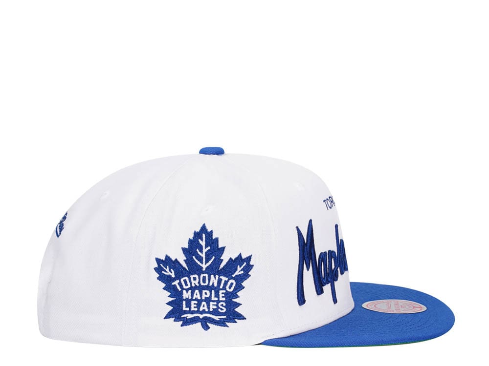 Mitchell & Ness Toronto Maple Leafs Vintage Script Snapback Gorra