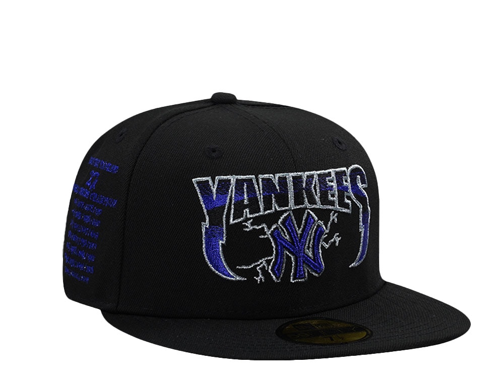 New Era New York Yankees 27x World Champions Black Prime Edition 59Fifty Fitted Gorra
