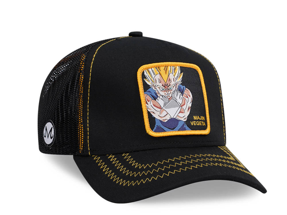 Capslab Dragon Ball Z Majin Vegeta Black Trucker Snapback Gorra