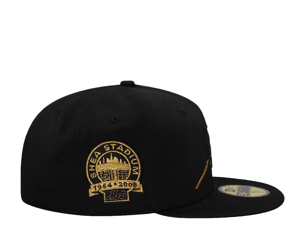 New Era New York Mets Shea Stadium Gold Rose Edition 59Fifty Fitted Gorra