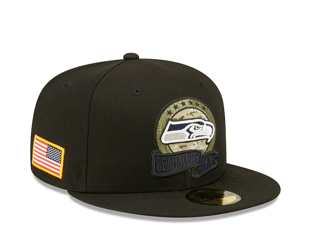 New Era Seattle Seahawks Salute to Service 2022 Fitted 59Fifty Gorra