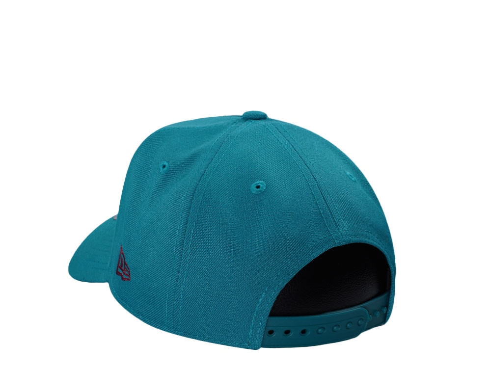 New Era Anaheim Ducks 10th Anniversary Teal Prime Edition 9Forty A Frame Snapback Gorra