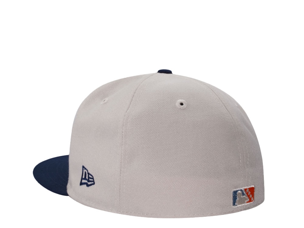New Era Worcester Red Sox Inaugural Season Stone Two Tone Edition 59Fifty Fitted Gorra