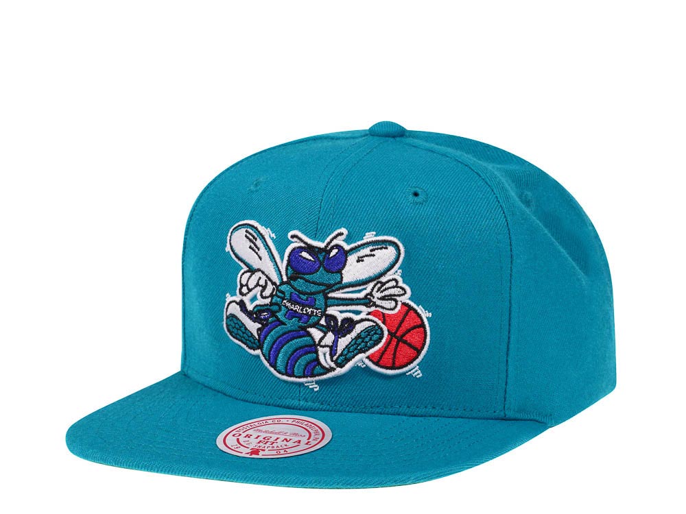 Mitchell & Ness Charlotte Hornets Hardwood Classics Snapback Gorra