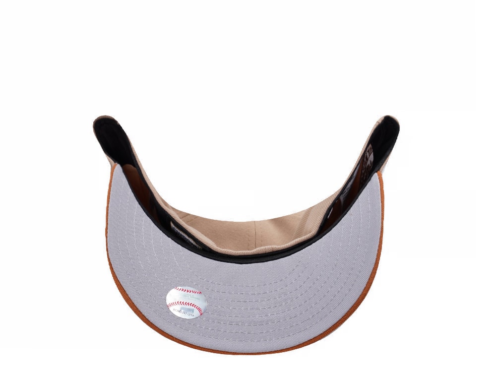 New Era Boston Red Sox All Star Game 1999 Pumpkin Spice Edition Pre Curved 59Fifty Fitted Gorra