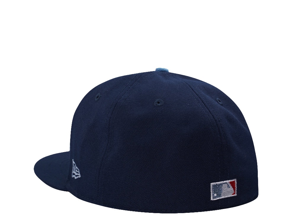New Era Chicago Cubs Be Alert Ocean Blue Prime Edition 59Fifty Fitted Gorra