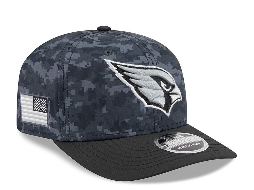 New Era Arizona Cardinals NFL Salute to Service 2026 Digi Camo Black 9Seventy Stretch Snapback Gorra