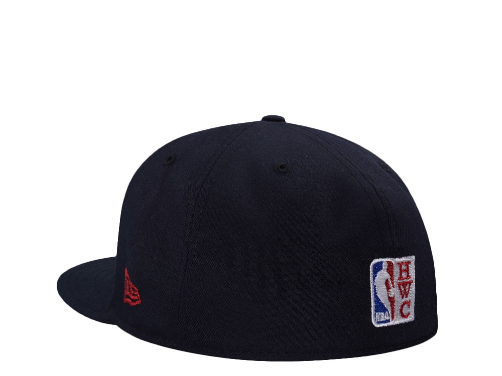 New Era Houston Rockets Metallic Navy Prime Edition 59Fifty Fitted Gorra
