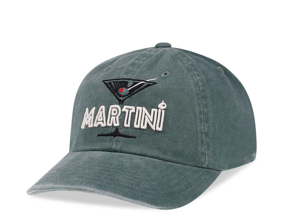 American Needle Martini Green Vintage Casual Strapback Gorra