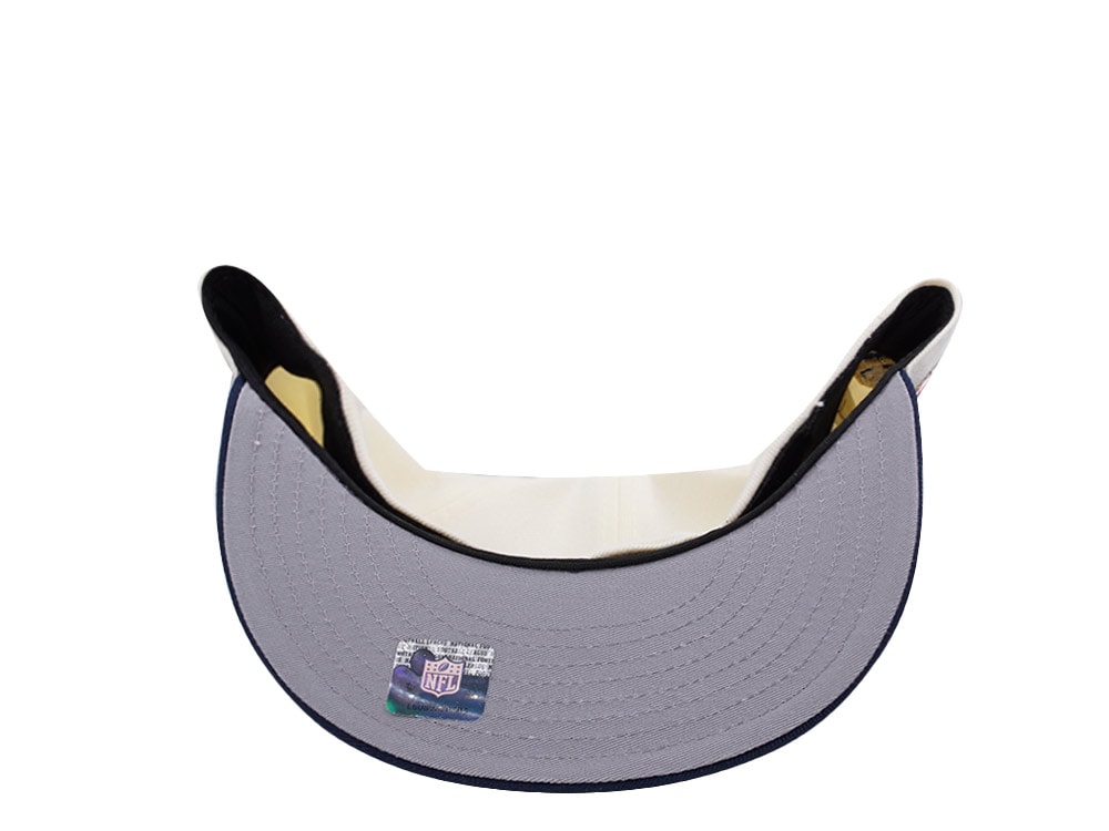 New Era New England Patriots Super Bowl XXXVI Chrome Two Tone Edition 59Fifty Fitted Gorra