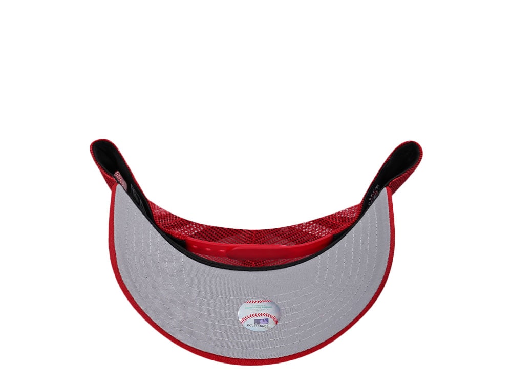 New Era Chicago White Sox Red Trucker Edition 9Forty A Frame Snapback Gorra