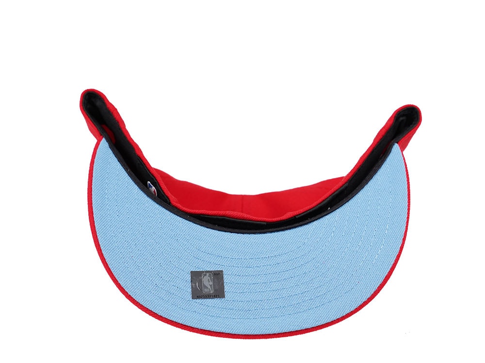 New Era Chicago Bulls Red and Blue Edition 59Fifty Fitted Gorra